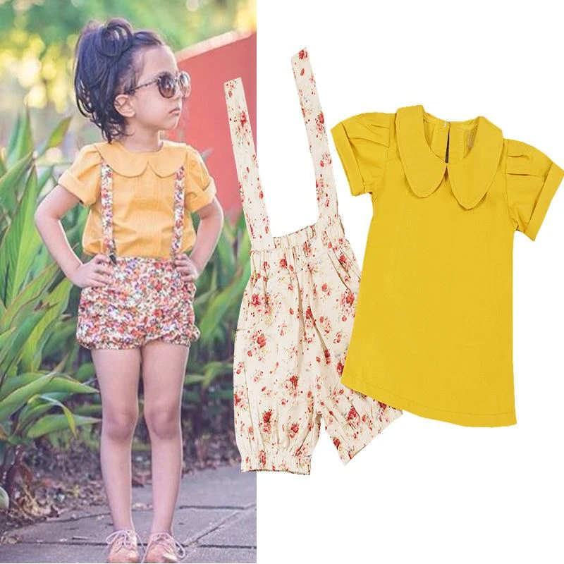 girls mustard clothes