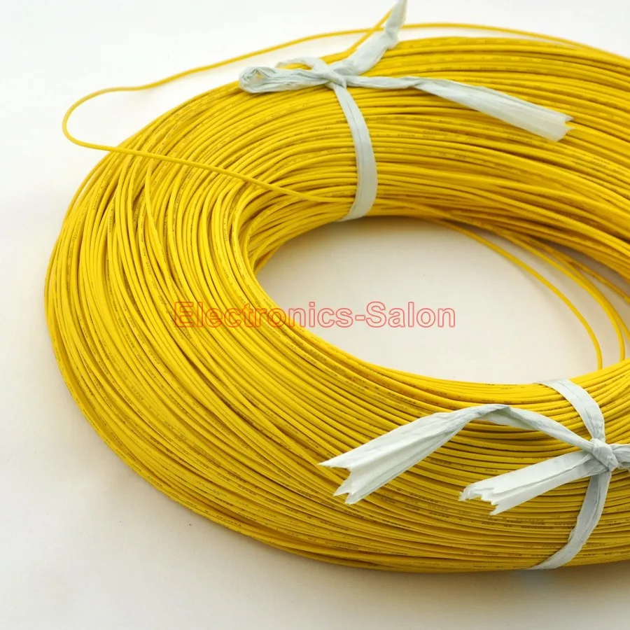 WIRE-22AWG YLW