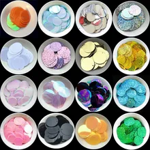 Paillettes amples, plates et rondes de 6mm 8mm 10mm 20mm 30mm, couture, artisanat de mariage, accessoires à créer soi-même