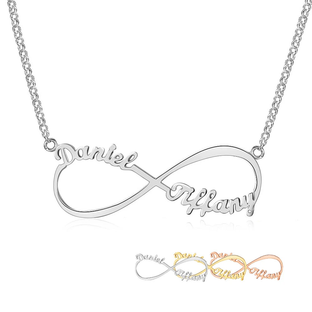 

Personalized Name Necklace Silver 925 Pendant Necklace For Women Fine Jewelry (NE101367)