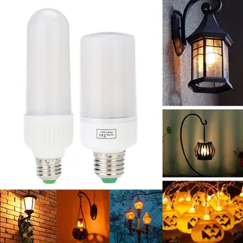 E27 E26 LED Fire Flame Effect Corn Light Bulb B22 E14 E12 2835 SMD Simulation Fire Flicker Led Lamp Candle Bulb AC 85-265V
E27 E26 LED Fire Flame Effect Corn Light Bulb B22 E14 E12 2835 SMD Simulation Fire Flicker Led Lamp Candle Bulb AC 85-265V