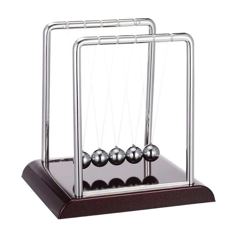 Classic Newton's Cradle Steel Balance Ball Physics Science Pendulum