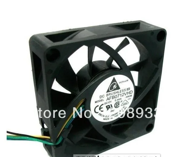 

For Delta Delta AFB0712VHD 7CM 7020CPU fan four-wire PWM intelligent speed control ++cooling fan