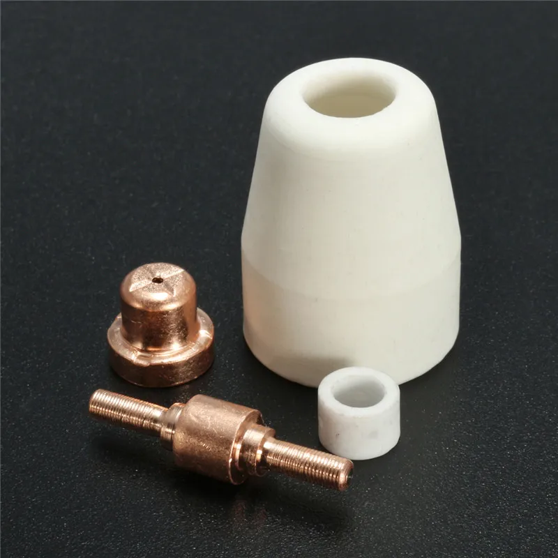 32pcs PT 31 LG-40 40A Standard Size Plasma Cutting Torch Cutter Consumables Extended TIP Nozzles Electrode 32pcs PT 31 LG-40 40A Standard Size Plasma Cutting Torch Cutter Consumables Extended TIP Nozzles Electrode