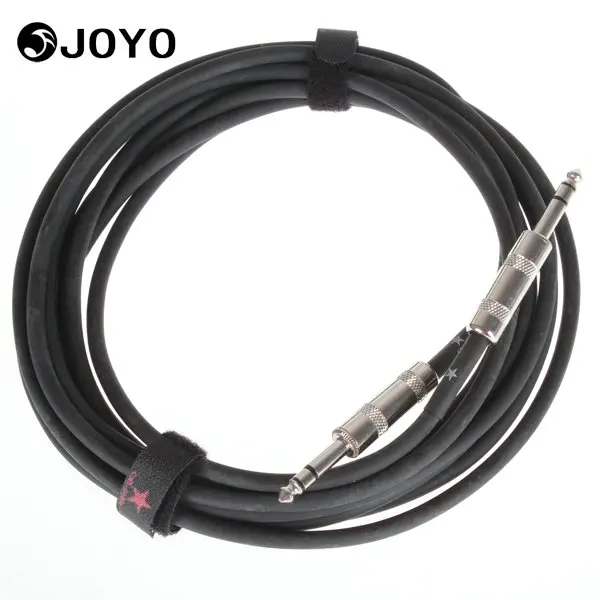 JOYO CM-03 15 футов бас-кабель для гитары 6 3 мм до штекер экранированный стерео