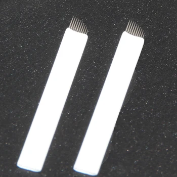 

permanent makeup 100pcs tebori 3d eyebrow microblading needles 10pin for eyebrow beauty tattoo for sale