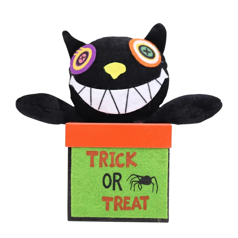 

Halloween Candy Box Pumpkin Witch Doll Gift Box Children Chocolate Cookie Box Bags Festival Decoration For Party Birthday