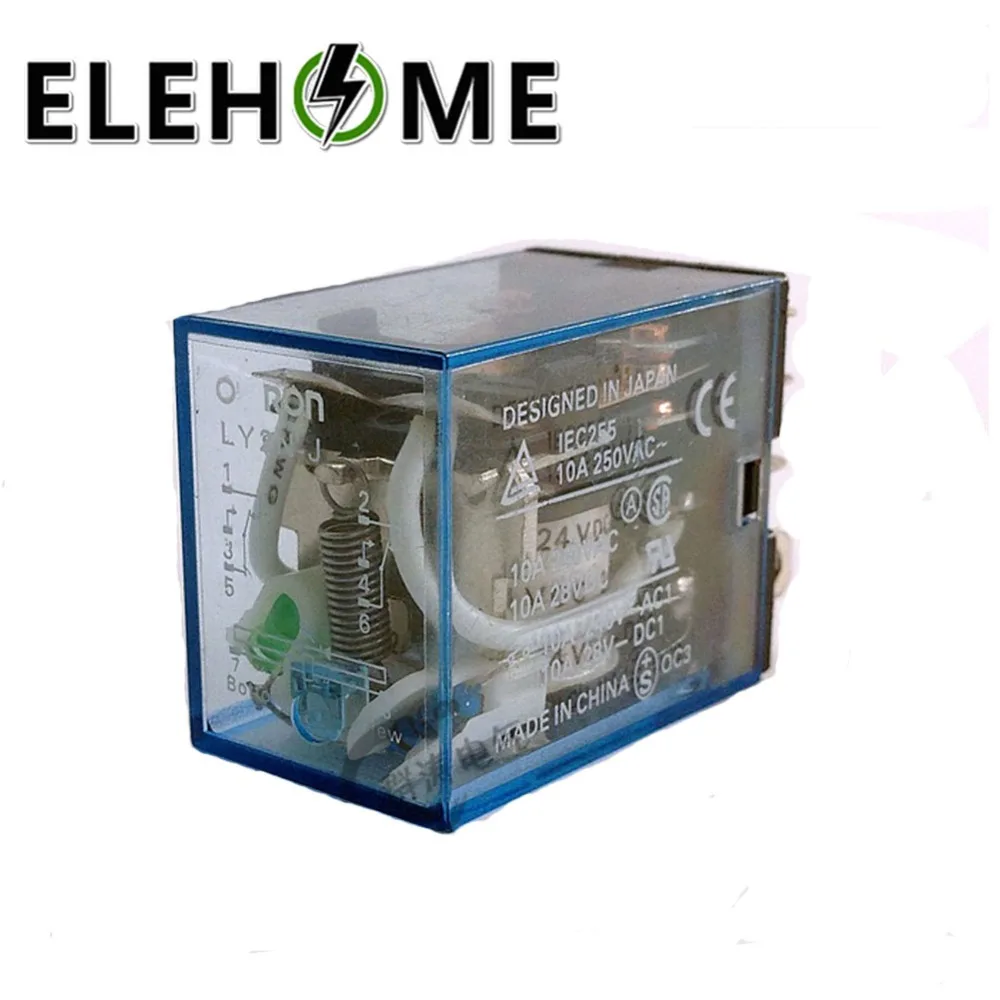 1 шт. LY2NJ HH62P HHC68A 2Z электронное Микро Мини электромагнитное реле 10A 8PIN катушка DPDT DC12V