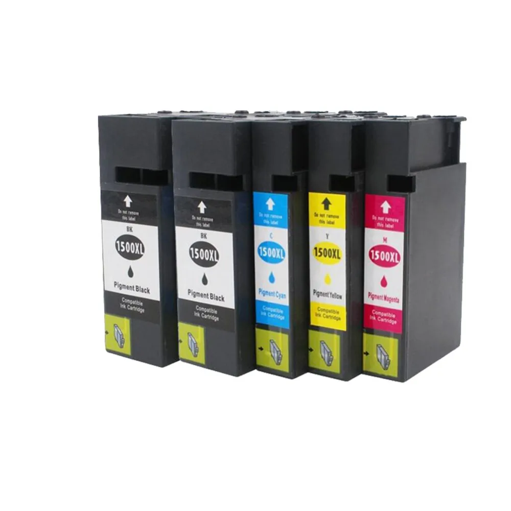 YLC 5PK PGI1500 XL PGI-1500 совместимый чернильный картридж для принтера Canon MAXIFY MB2050 MB2000 MB2300 MB2350 принтер