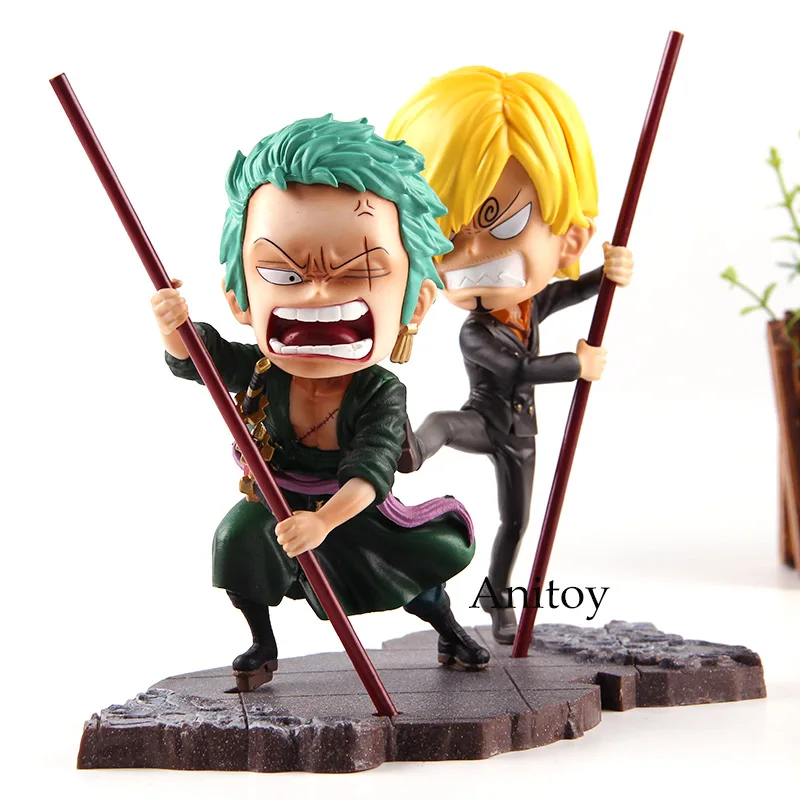 Fete весной Vinsmoke Sanji Zoro Roronoa фигурка героя одна деталь ПВХ Коллекция Модель игрушки