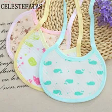 Нагрудники для маленьких девочек нагрудники Дети baberos мальчик нагрудники одежда для маленьких девочек Детские Отрыжка Одежда для новорожденных 5 шт./лот c-lzh-bib02-5p