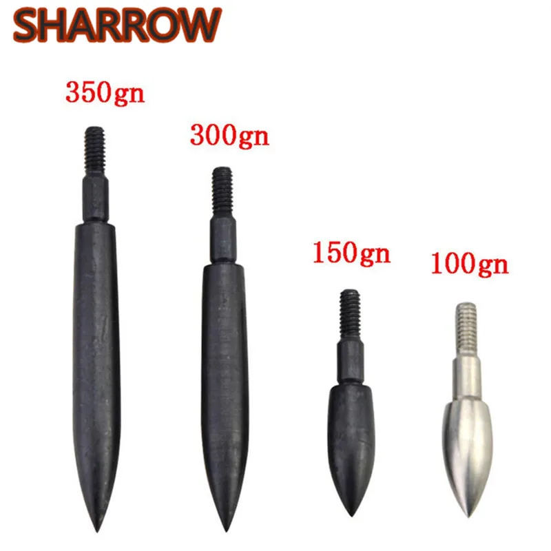 

12Pcs 100-350 Grain Archery Broadheads Arrow Field Points Screw-In Arrowheads Target Practice Arrow Tips For Hunting Accessories