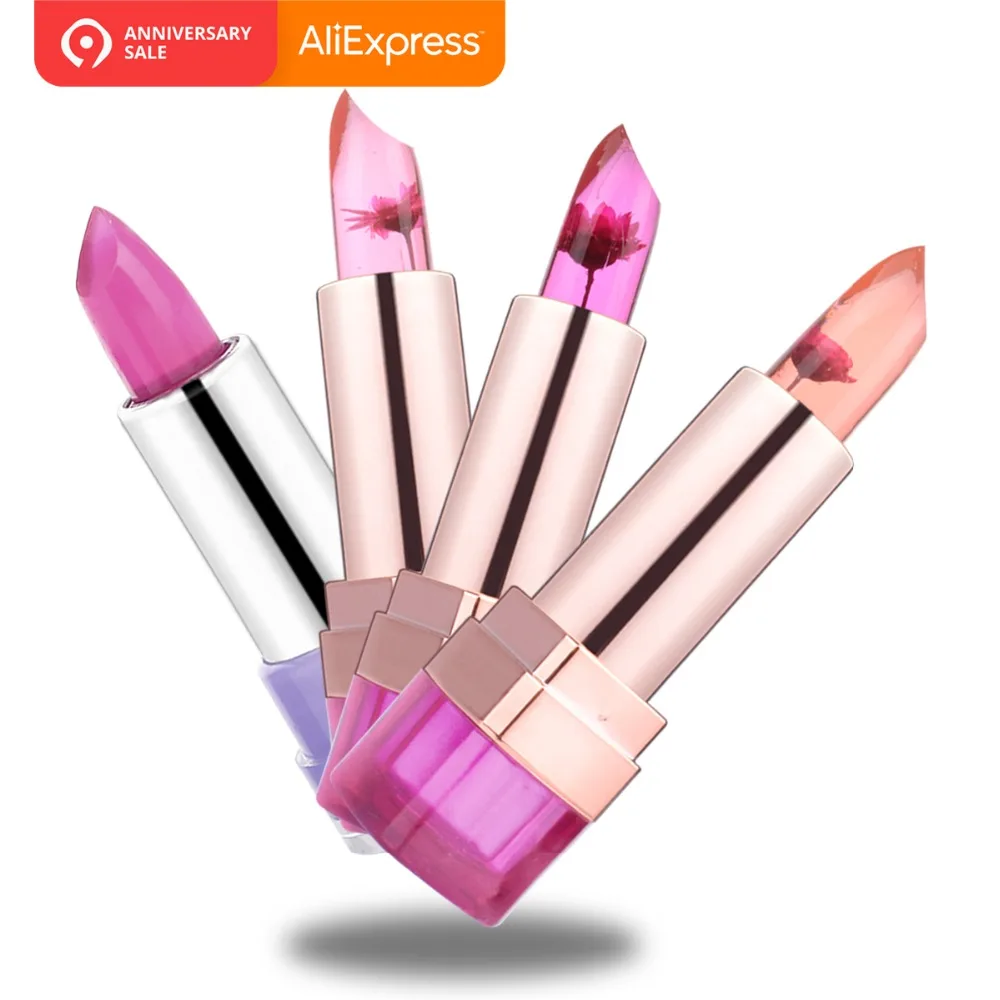 

Temperature-changed Lipstick Lip Balm 7 Colors Lipbalm Nutritious Lips 3.5g Makeup Brand HengFang #H9223-H9266