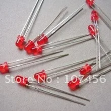 15000 шт 3 мм красный ультра яркий рассеянный светодиодный лампы светодиодный 3 мм красный светодиод 3 мм Большой/Широкоугольный объектив красный светодиодный