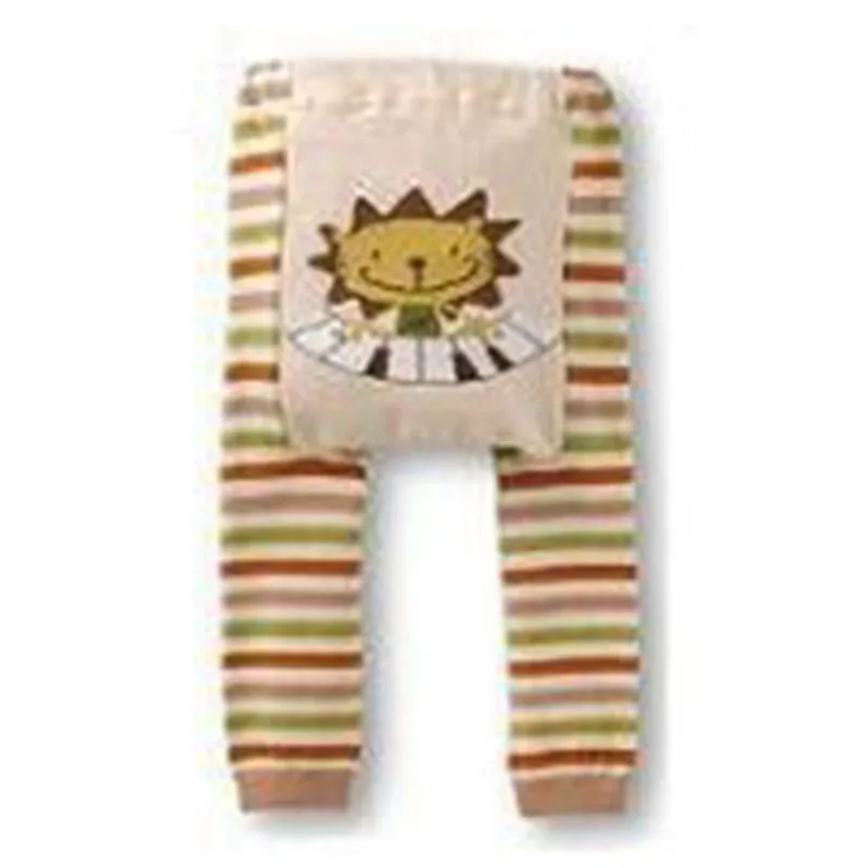New Children Soft Cotton Multi Color Striped Character Style Love Heart Baby Toddler Long Pants Born