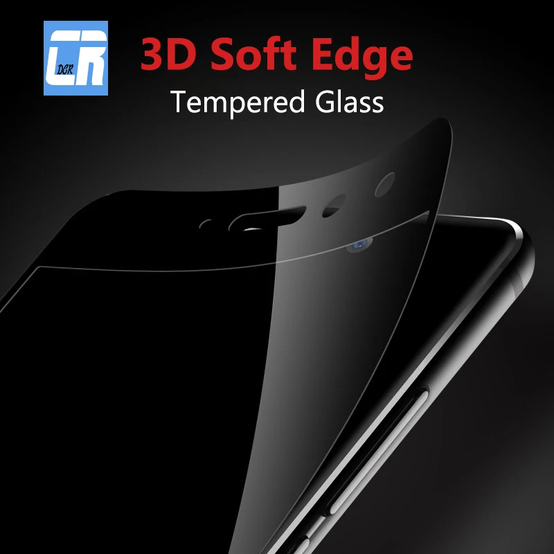 3D углеродное волокно мягкий край полное покрытие закаленное стекло для Meizu M6S M6 Note