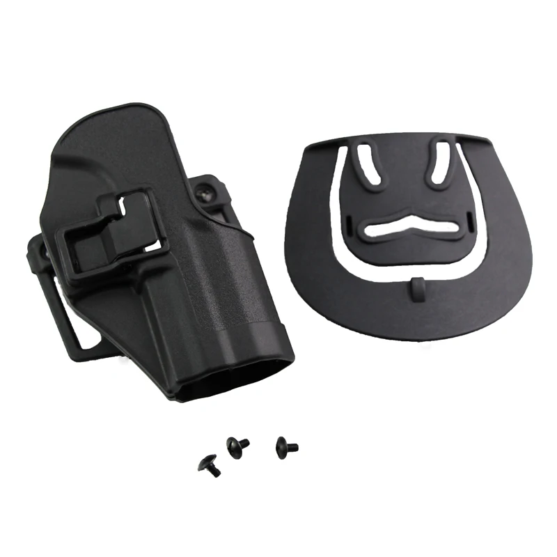 

Airsoft Hunting Gun Holster Blackhawk CQC style Tactical holster for USP RH Pistol Paddle Belt Holster