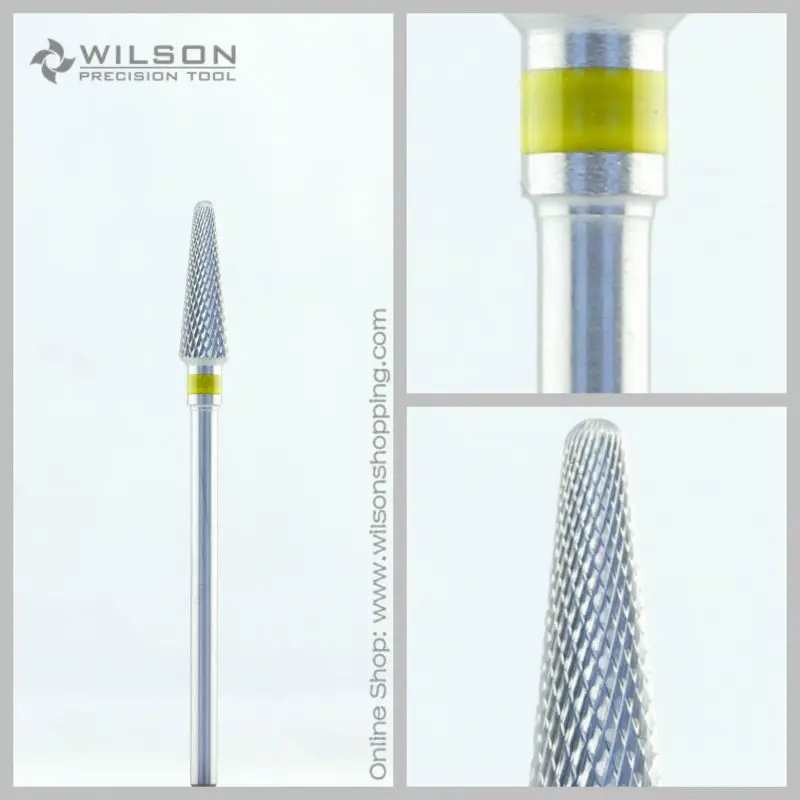 

Cross Cut - Super Fine(5000109) - ISO 110 - Tungsten Carbide Burs - WILSON Carbide Nail Drill Bit&Dental Burs