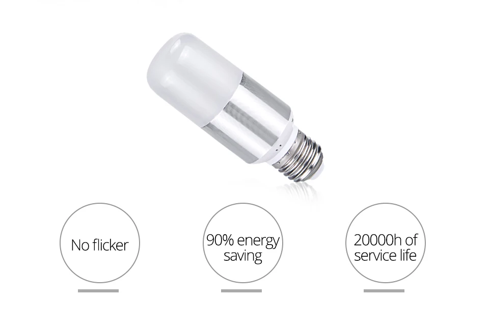 Lamp Light E27 E14 AC220V 110V Corn Bulb _ (2)