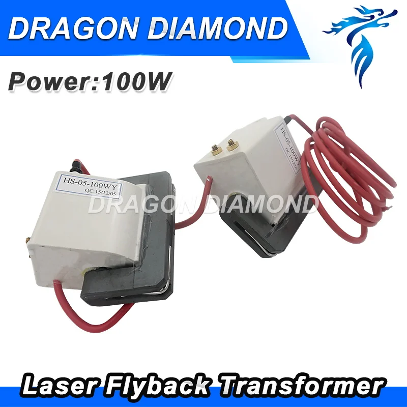 High Voltage Flyback Transformer 100W Reci DY13 for Co2 Laser Power Supply interchangeable general use High Voltage Flyback Transformer 100W Reci DY13 for Co2 Laser Power Supply interchangeable general use