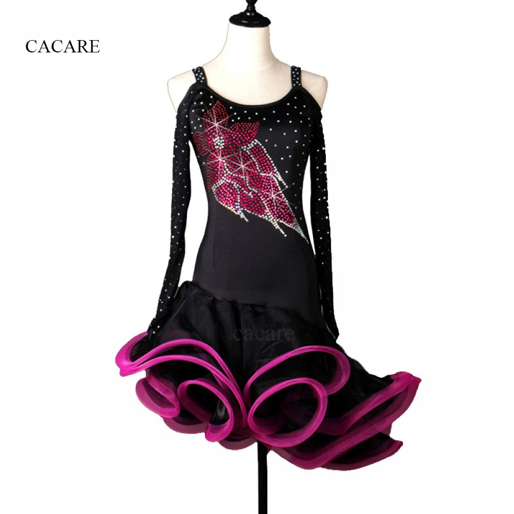 

Latin Dance Dress Women Girls Latin Dance Competition Dresses Costume Latino D0294