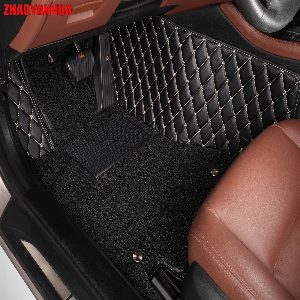 ZHAOYANHUA Car floor mats for Mercedes Benz A B180 C200 E260 CL G