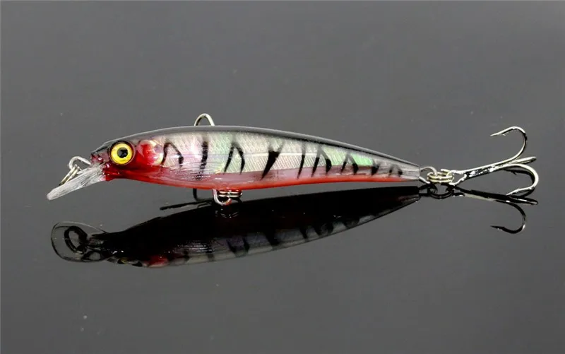 1x 8.5cm 7.4g Hard Plastic Steel Bone Minnow Isca Artificial Fishing Lure Swim Bait Fake Lures Sea Fishing Tackle Fast Shipping (7)