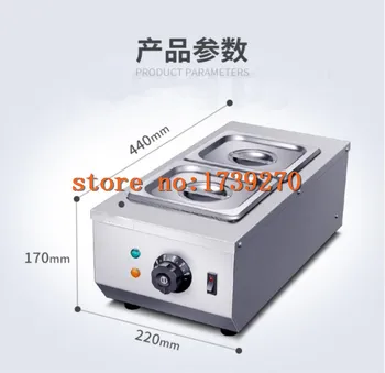 

new product stainless steel Chocolate melting machine,electric Chocolate warmer machine,double cylinder chocolate warmer pot