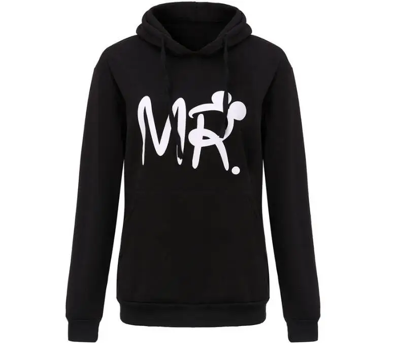 Парные толстовки унисекс с длинным рукавом Mrs & Mr|sweatshirt hoodie|hoodie hoodymrs mrs |