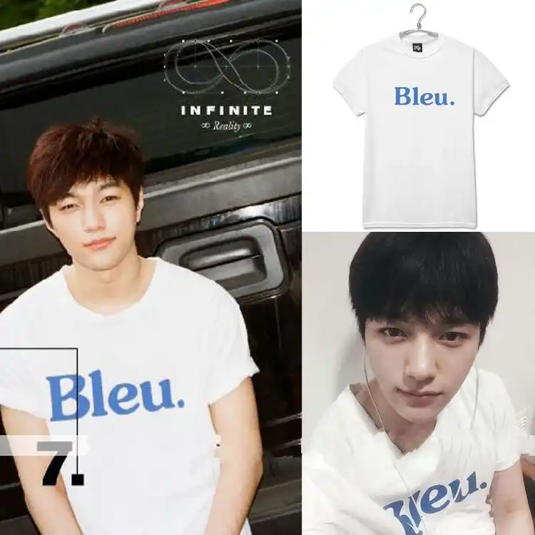 Oficialnyj Brend Infinite Kpop Korotkaya Hlopkovaya Rubashka S Korotkimi Rukavami K Pop Infinite Letnie Topy Futbolka Rubashka S Rukavami Odezhda Futbolka Aliexpress