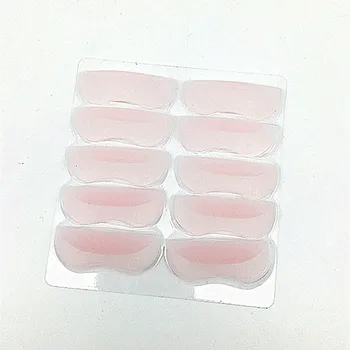 

5 Pairs/pack Professional Eyelash Perm Eye Patch silicone Eyepatch For False Eyelash Planting 3D Eyelashes Perming Mould Tools