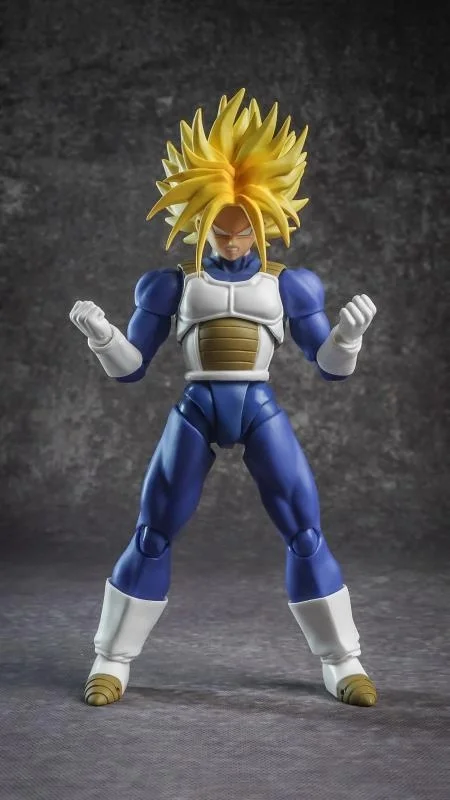 WSTXBD Demoniacal костюм для Dragon Ball Z DBZ shf SSJ Nevy Синий Красный Вегета ГОКу UI хедsculpt аксессуары фигурка фигурки - Цвет: Trunks solid color