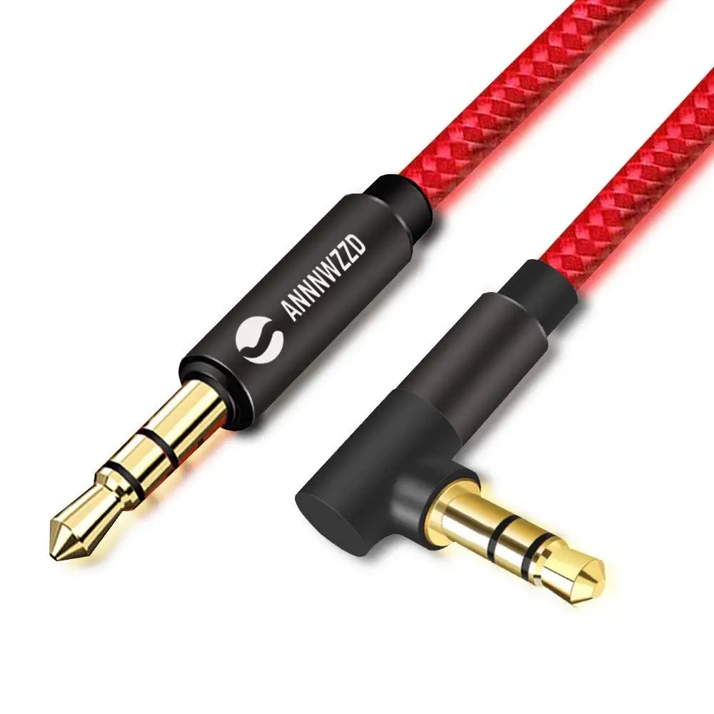 3.5mm Jack Audio Cable 3.5 Male to Male Cable Audio 90 Degree Right Angle Speaker Line Aux Cable for iPhone Car Headphone MP3/4 3.5mm Jack Audio Cable 3.5 Male to Male Cable Audio 90 Degree Right Angle Speaker Line Aux Cable for iPhone Car Headphone MP3/4