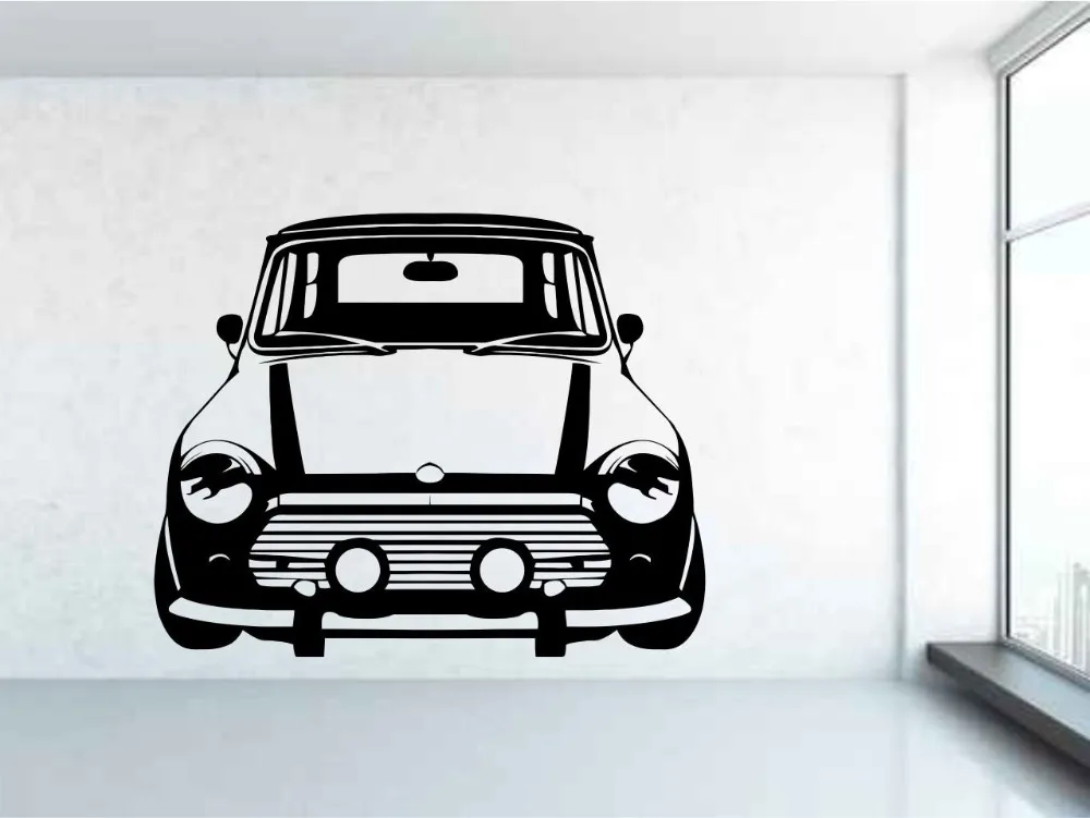 Buy Classic Vintage Car Wall Decal Interior Removable