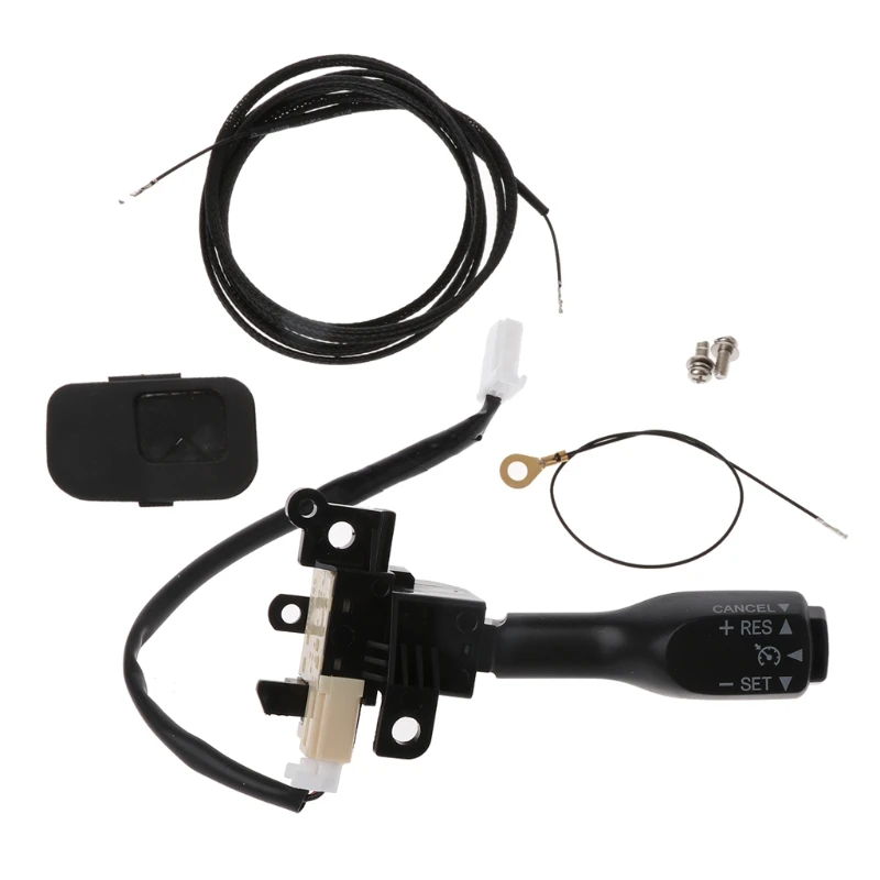 

1 Set Auto Car Cruise Control Switch Button Kit With Steering Wheel Cover 84632-34017 For Toyota Camry Corolla