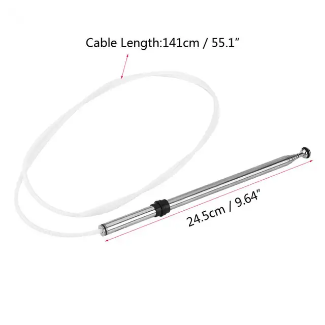 Vvikizy Antenne AM Mât d'antenne Radio AM/FM de remplacement de voiture  pour Camry Celica MR2 8633732200 auto antenne - Cdiscount Auto