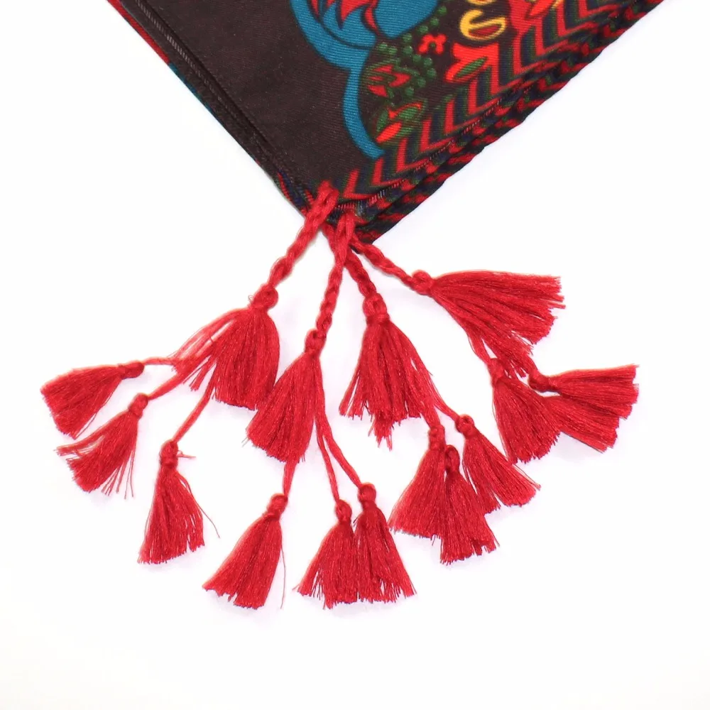 Женский пастельный палантин с этническим принтом в богемном стиле|paisley scarf|printed