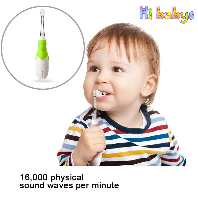 Children Electric Toothbrush Waterproof Flashing Toothbrush Soft