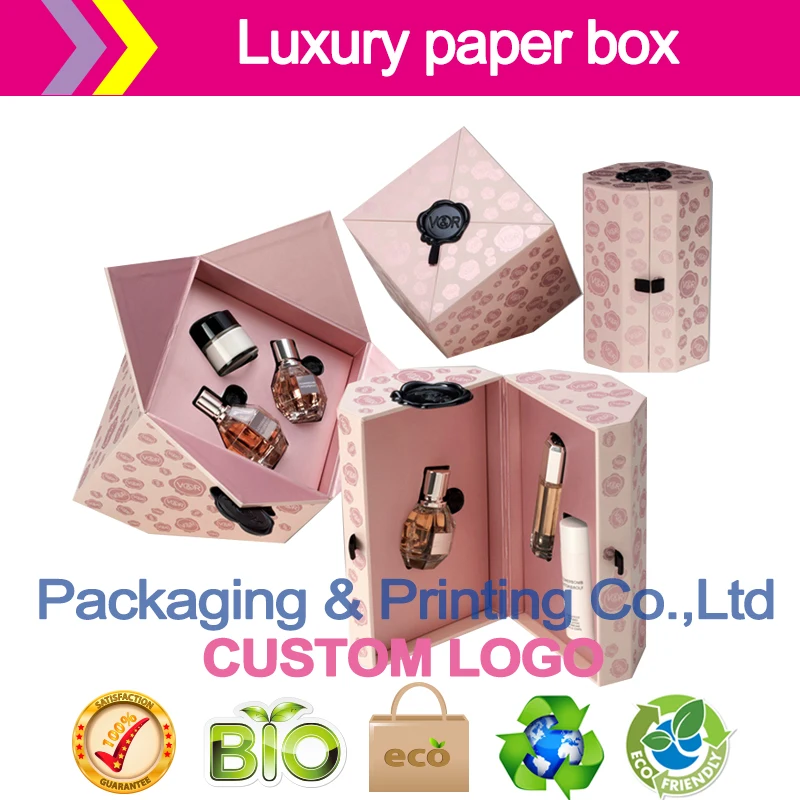 Luxury cosmetics packaging customized Jewelry accessories boxin
