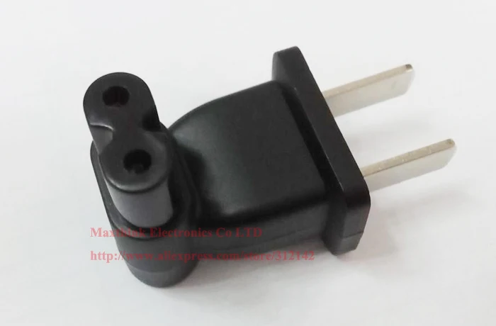 USA 2pin Male to IEC C7 Female-3