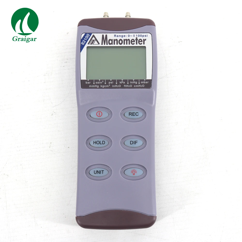 Pressure Gauge AZ82100 Air Pressure Meter Digital Manometer Vacuum