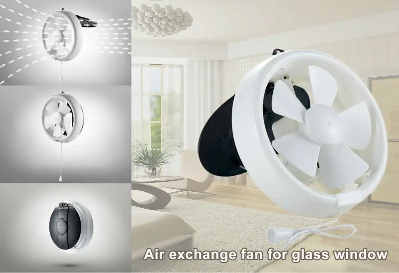 Ventilateur'Extraction pour Fenêtre en Verre, 6 Pouces, AC 220V, pour — free download
