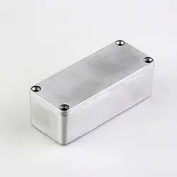 Шьет 1 шт. Алюминий Stomp Box эффекты 1590a Стиль педаль корпус для Гитары распродажа Новое поступление