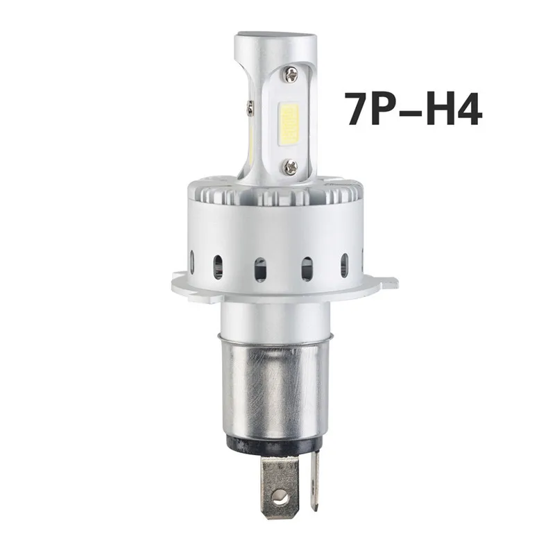 Kongyide Автомобильный свет 2X7 P H4 фар 16000LM 80 Вт Высокий Низкий Луч 6500 к светодиодный противотуманный фонарь лампы ближнего света, f22