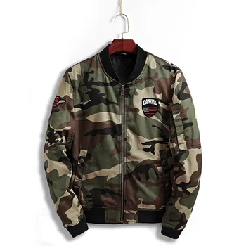 

Military Camouflage Men's Jacket Long Sleeve Men Coats & Jackets Tactical Camo Army Men's Clothing Male Slim Outerwear & Coats