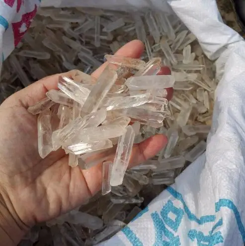

AA++ Clear NATURAL Lemurian Seed Quartz Crystal Points Specimen 100g/lot