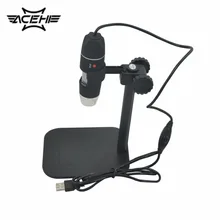 1 шт. 50X до 500X USB Светодиодная цифровая электронная микроскоп Лупа камера Черный Горячая 500X электронный микроскоп