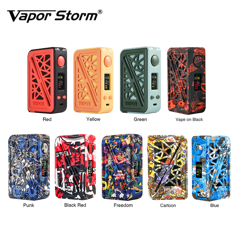 Оригинальный мод электронной сигареты Vapor Storm Subverter 200 Вт TC боксмод из АБС пластика