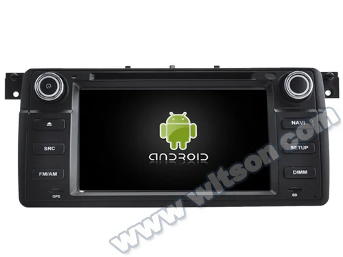 Clearance 7" Android 9.0 OS Car DVD Multimedia GPS Radio for BMW E46 1998-2006 & BMW M3 1998-2006 with Greater Viewing Angle IPS Screen 5