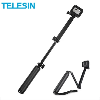 

TELESIN selfie stick monopod surfing Floating Handle 3-Way Grip Tripod for GoPro hero 7 6 5 gopro7 yi 4k water sports activity